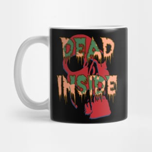 Dead Inside Skull Horror Mug